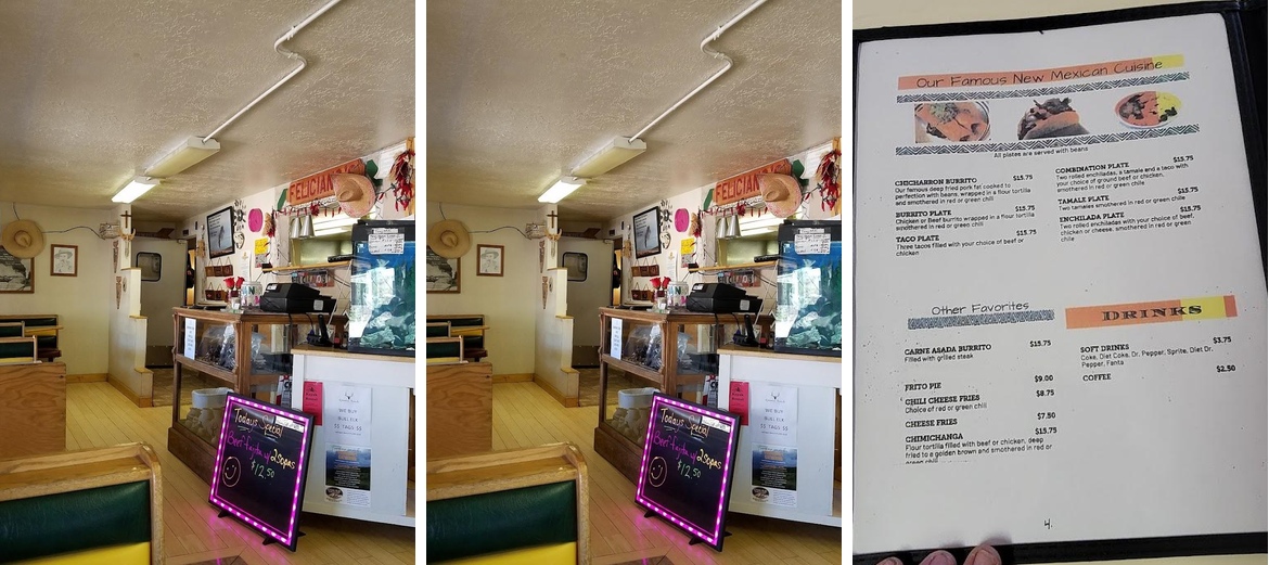 Felicianos Homerun Pizza Menu