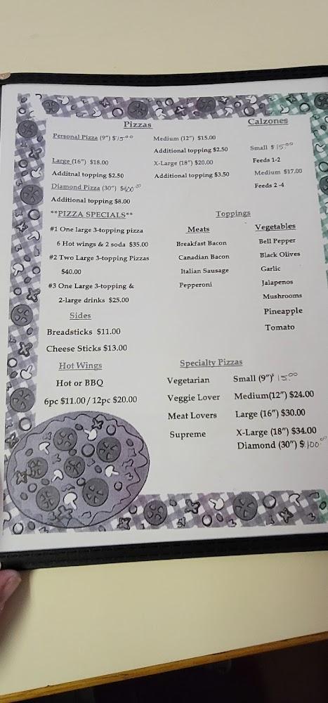 Felicianos Homerun Pizza Menu image 3